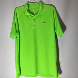 Lacoste Men's Polo Shirt in Bright Green